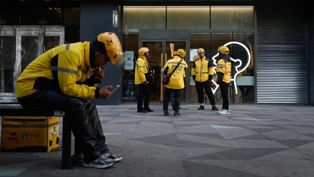 China’s gig economy absorbs laid off workers and strains the social safety net
