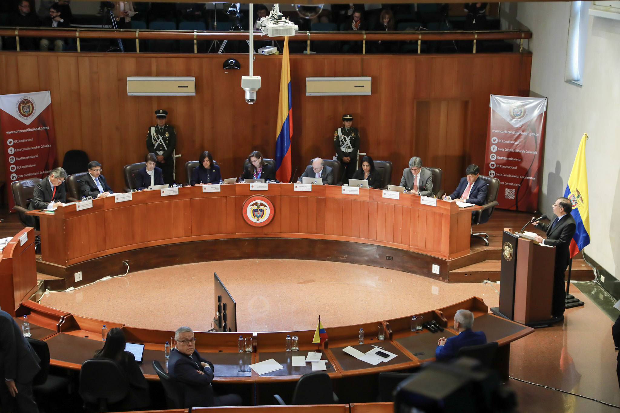 Colombia. La Corte Constitucional votará aprobación de la pensional tras dos años sin luz verde