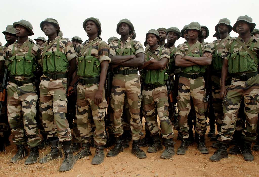 Military Retirees Block Nigerian Pensions Board Entrance In Abuja Over Alleged Unfair Adjustments